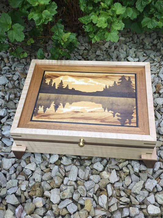 “Evening at Jenny Lake” Box from John Felten