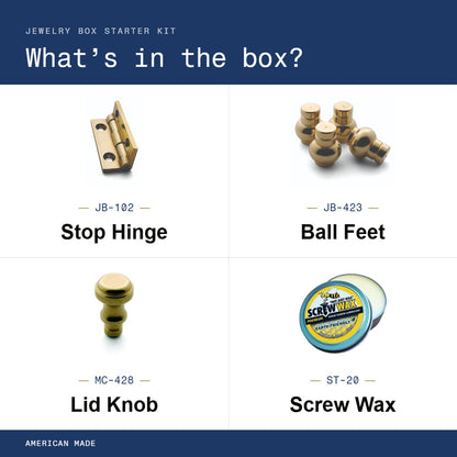 Jewelry Box Starter Kit